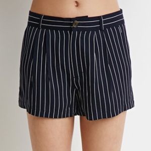 PIN STRIPPED SHORTS